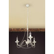 Candelabru florentin antichizat 3xE14/40W, Vela LU 1531/3 Elfenbein-Gold Orion